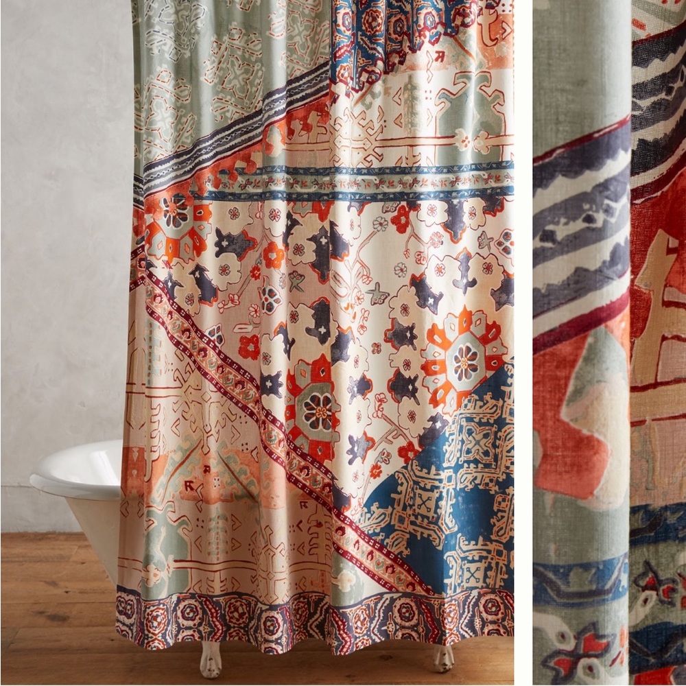 NWT anthro shower curtain